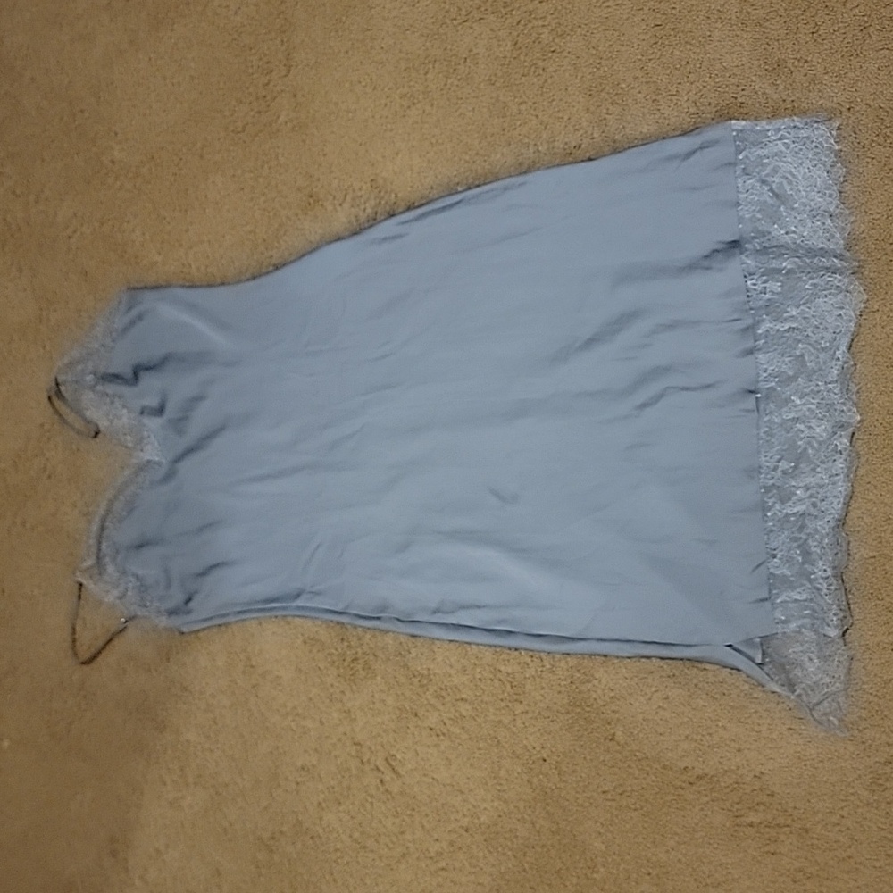 Victoria secret lace and silk slip